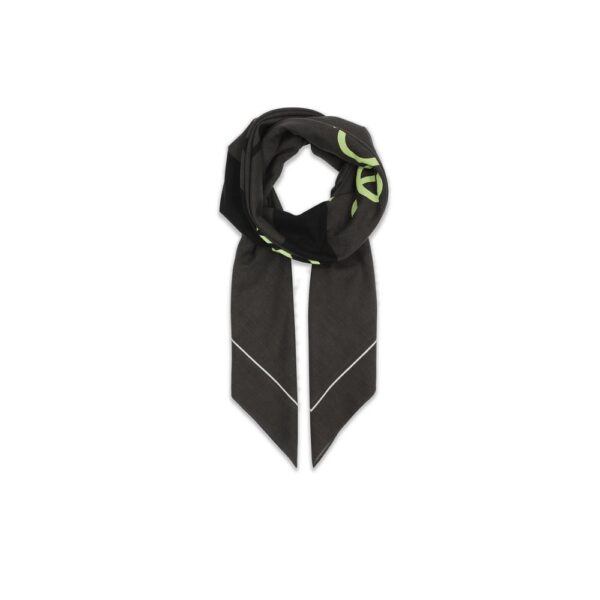 Calvin Klein Jeans juodas organinės medvilnės šalikas