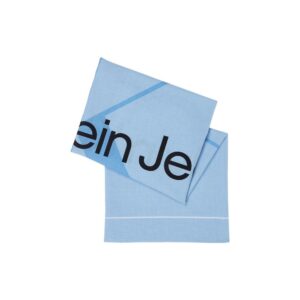 Calvin Klein Jeans mėlynas organinės medvilnės šalikas