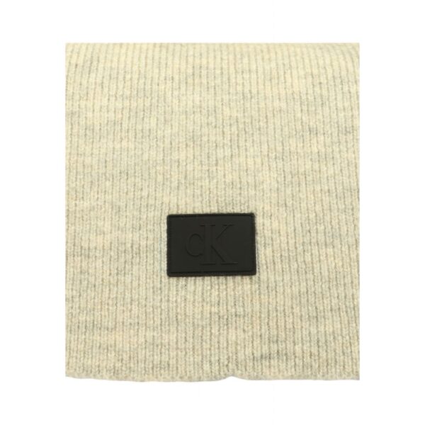 Calvin Klein Jeans pilkos spalvos marabu šalikas