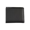 Elegantiška juoda odinė piniginė su RFID blokatoriumi